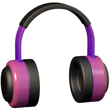 Auriculares  3D Illustration