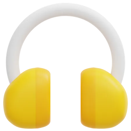 Auriculares  3D Icon