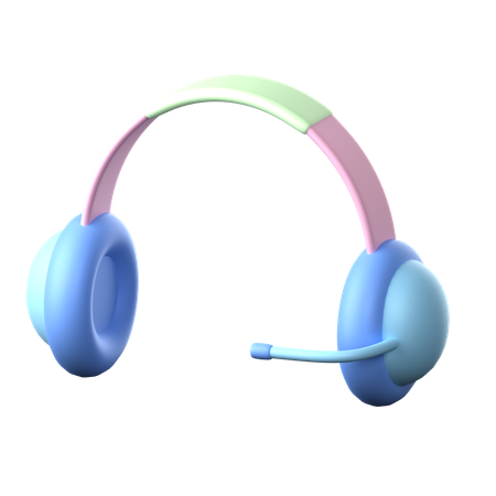 Auriculares  3D Icon