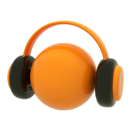 Auriculares  3D Icon