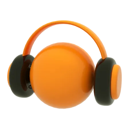 Auriculares  3D Icon