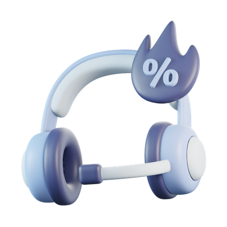 Venta caliente de auriculares  3D Icon