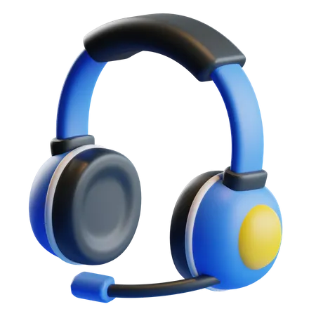 Auriculares Inalambricos 3 D Para Juegos Con Microfono Y Tecnologia De Cancelacion De Ruido 3D Icon