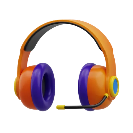 Auriculares para juegos  3D Icon