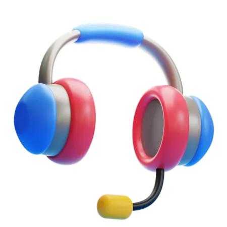 Auriculares para juegos  3D Icon