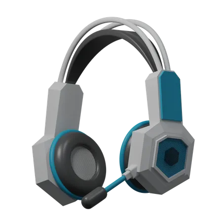 Auriculares para juegos  3D Icon