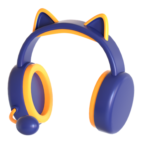 Auriculares para juegos  3D Icon