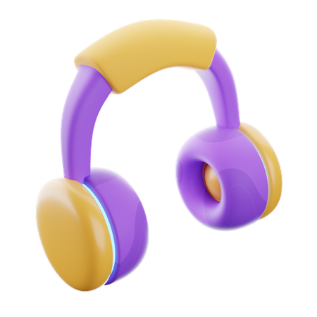 Auriculares para juegos  3D Icon