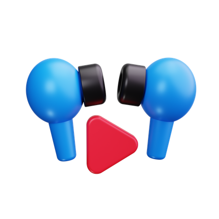 Auriculares para podcast  3D Icon