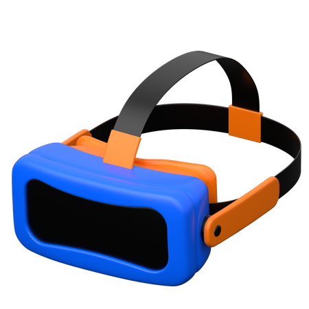 Auriculares de realidad virtual  3D Icon