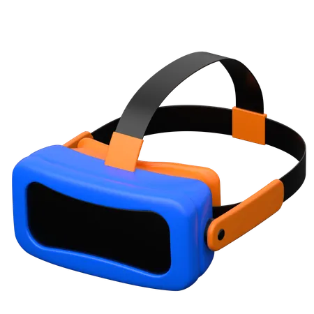 Auriculares de realidad virtual  3D Icon