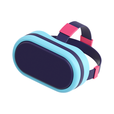 Auriculares de realidad virtual  3D Icon