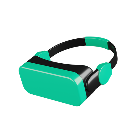 Auriculares de realidad virtual  3D Icon