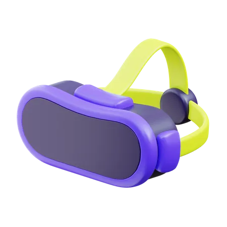 Auriculares de realidad virtual  3D Icon