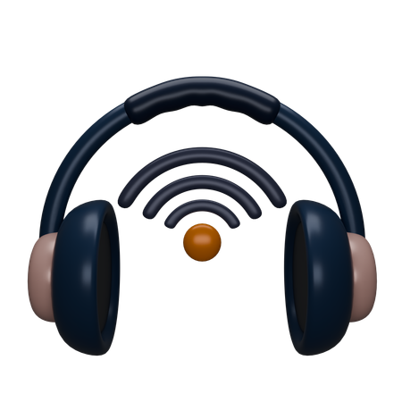 Auriculares inalámbricos  3D Icon