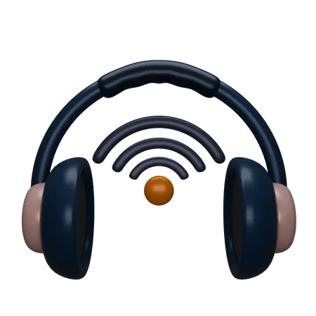 Auriculares inalámbricos  3D Icon