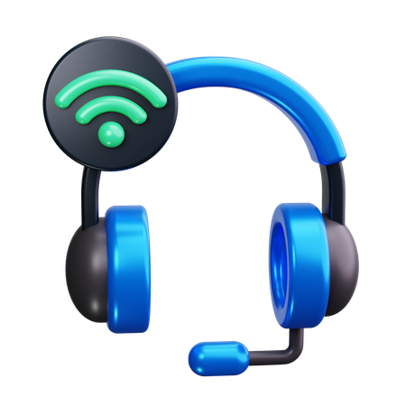 Auriculares inalámbricos  3D Icon