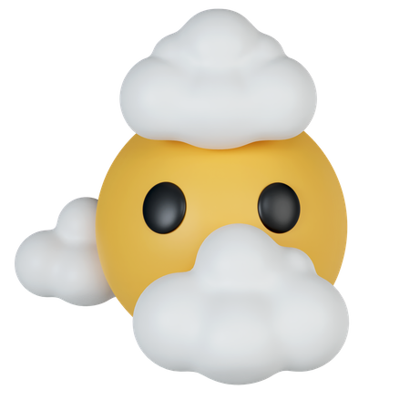 Ausdruck wolke  3D Icon