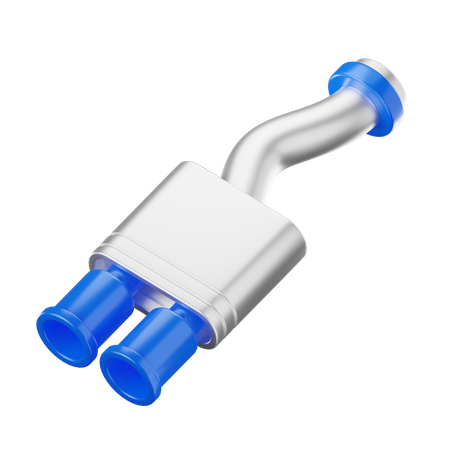 Auspuff  3D Icon