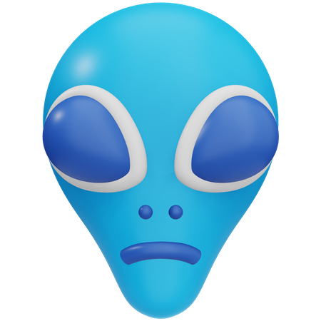 Außerirdischer  3D Icon