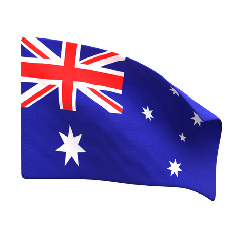 Australia Flag  3D Icon