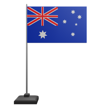オーストラリア国旗  3D Icon