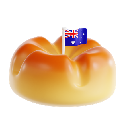 Australian Damper  3D Icon