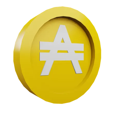 Australian dollar  3D Icon