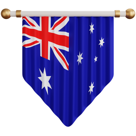 Australian Flag  3D Icon