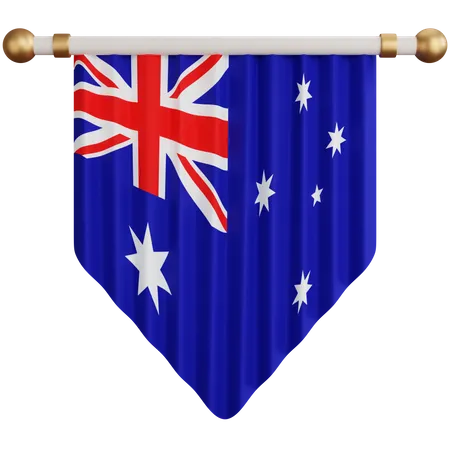 Australian Flag  3D Icon