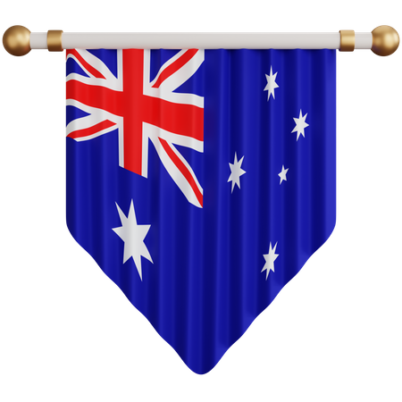 Australian Flag  3D Icon