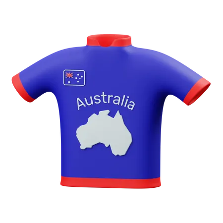 Australian shirt  3D Illustration