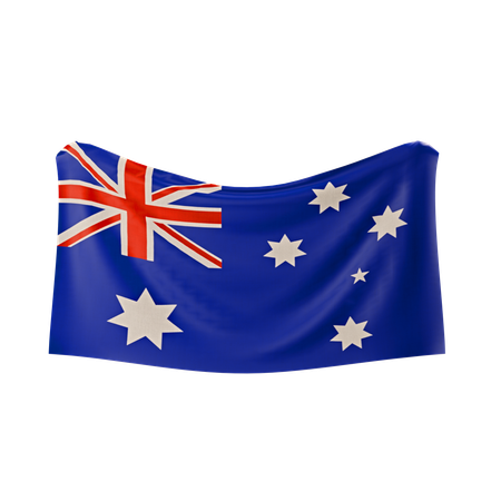 Australien Flagge  3D Icon