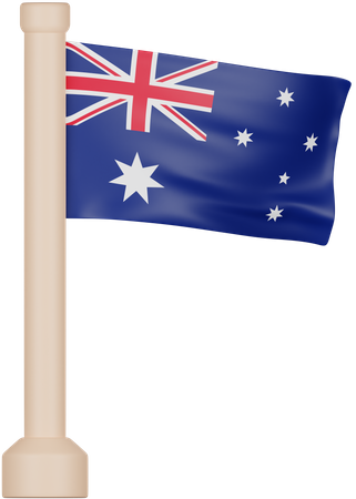 Australien Flagge  3D Icon