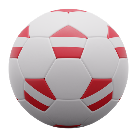 Austria Ball  3D Icon