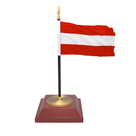 Austria flag  3D Icon