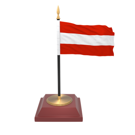 Austria flag  3D Icon