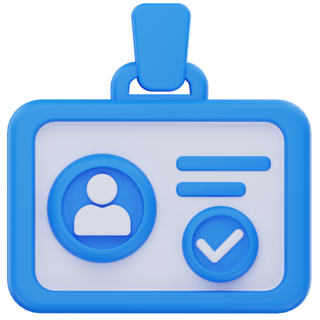 Ausweis  3D Icon