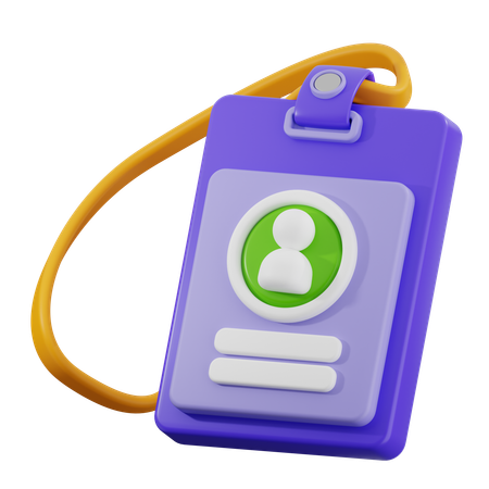 Ausweis  3D Icon