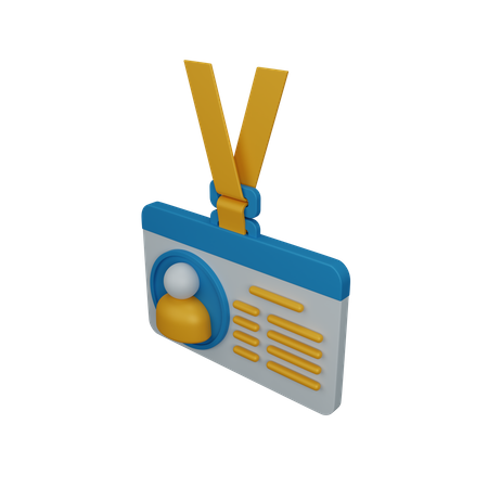 Ausweis  3D Icon