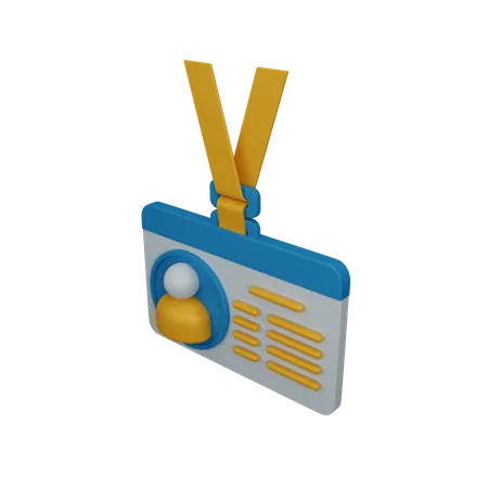 Ausweis  3D Icon