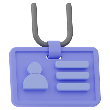 Ausweis  3D Icon