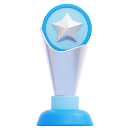 Auszeichnung trophäe  3D Icon