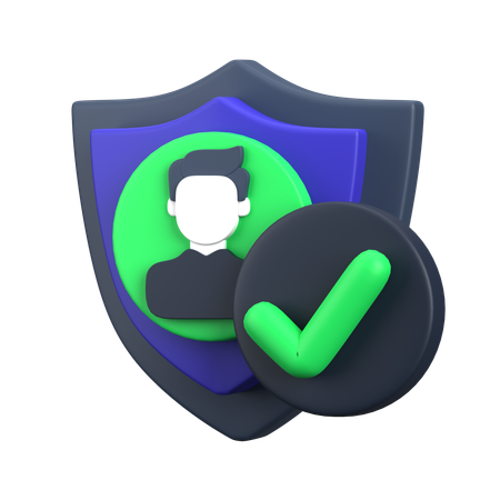 Authentication  3D Icon