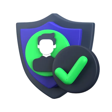 Authentication  3D Icon