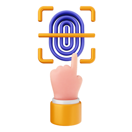 Authentication Security Protection  3D Icon