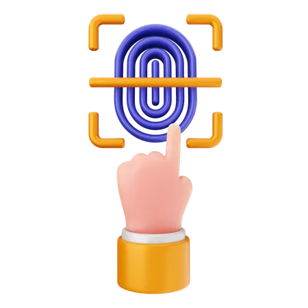 Authentication Security Protection  3D Icon