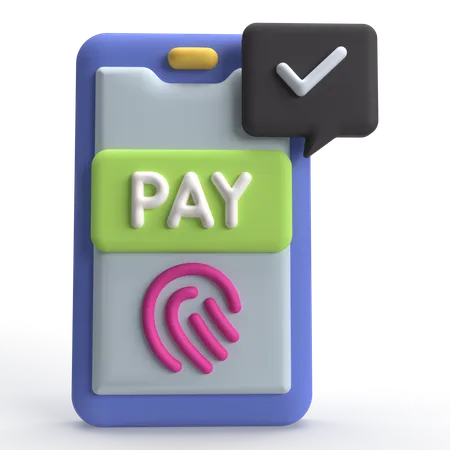 Authentification du paiement  3D Icon