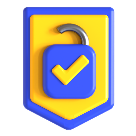 Authorized Access  3D Icon