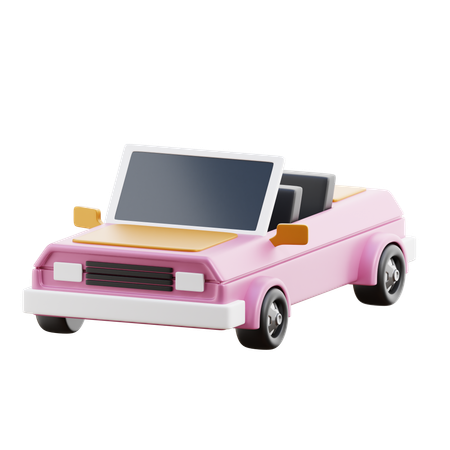 Auto  3D Icon